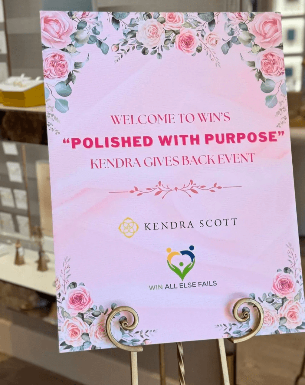 "Polished with Purpose" Kendra Give Back